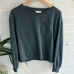 Lauren Conrad Pocket Crew Sweatshirt